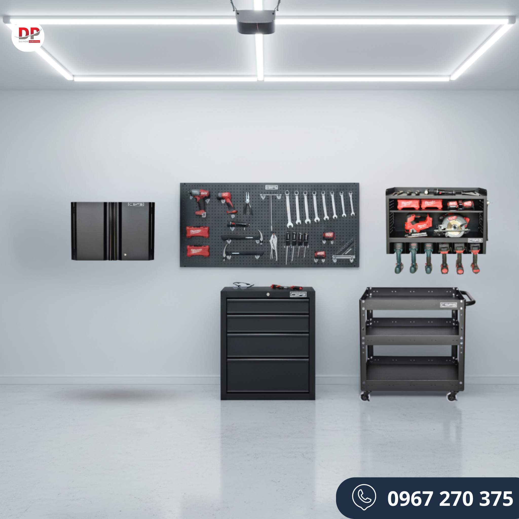 CSPS – Giải Pháp Tủ Dụng Cụ Và Lưu Trữ Công Nghiệp Chuyên Nghiệp Tại Đức Phong
